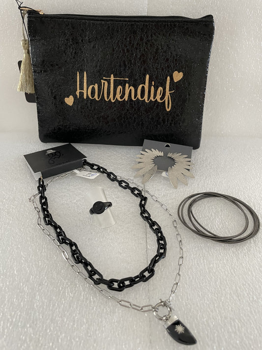 Pochette cadeau Rock Briseuse de coeur