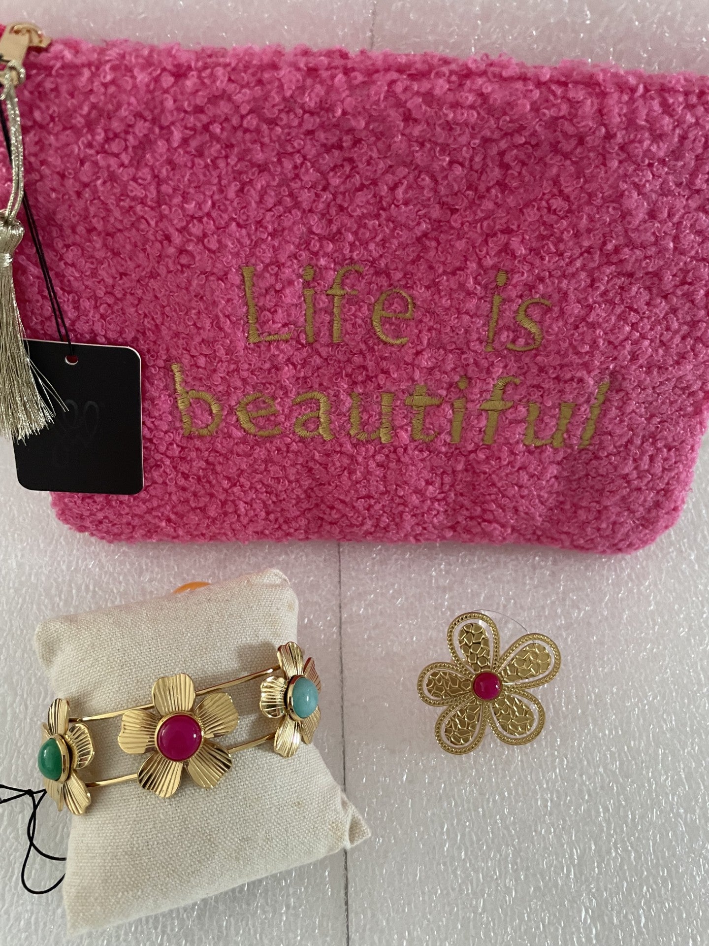 Pochette cadeau La vie est belle