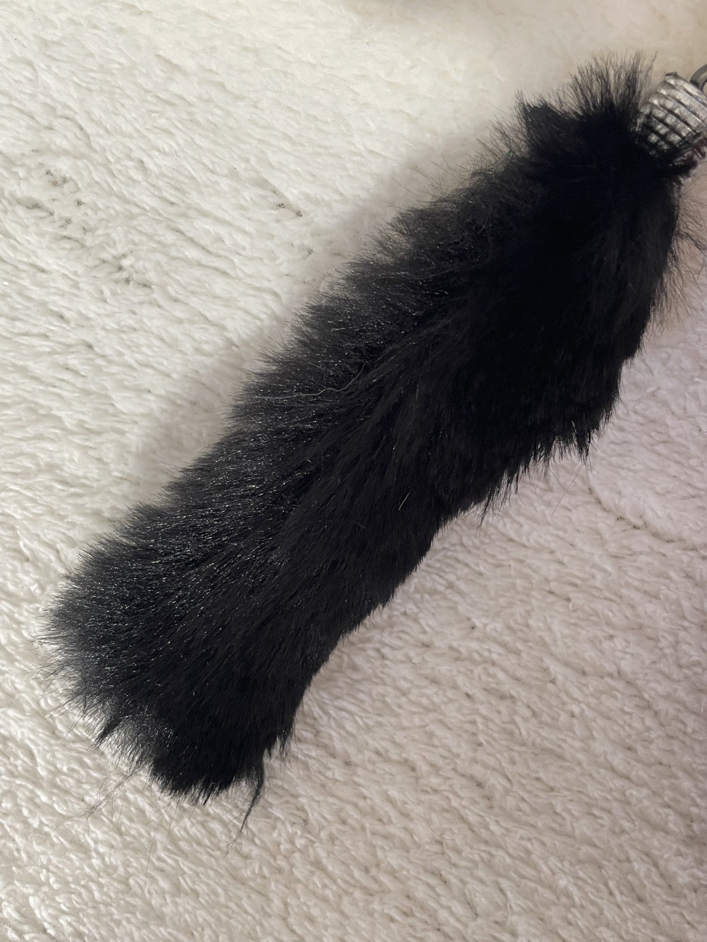 Porte clé patte de lapin comme dans les années 80