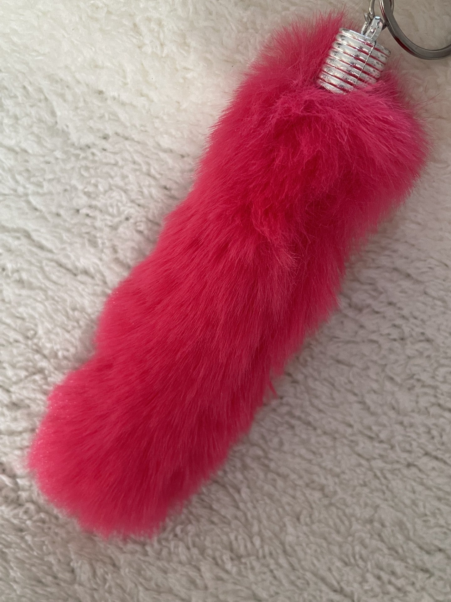 Porte clé patte de lapin comme dans les années 80