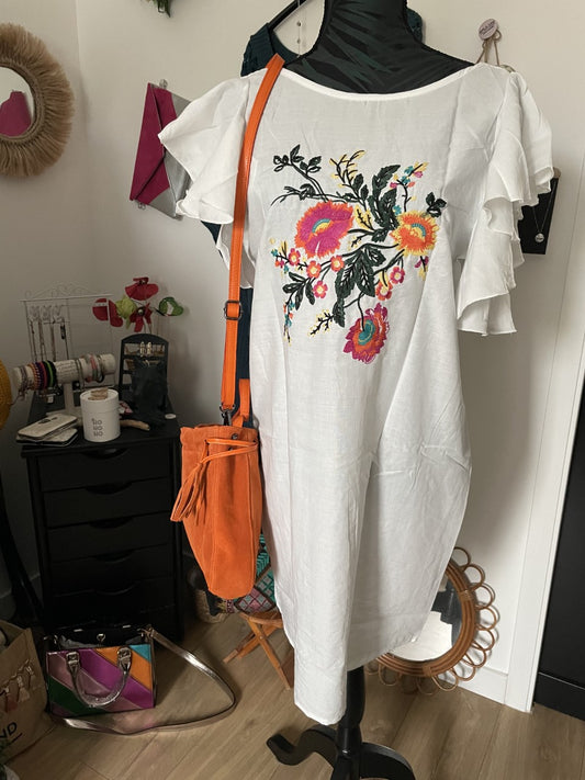 Embroidered dress
