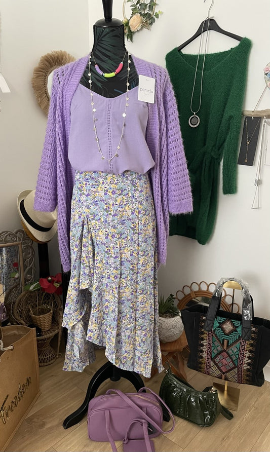 Gilet ajouré étoile
