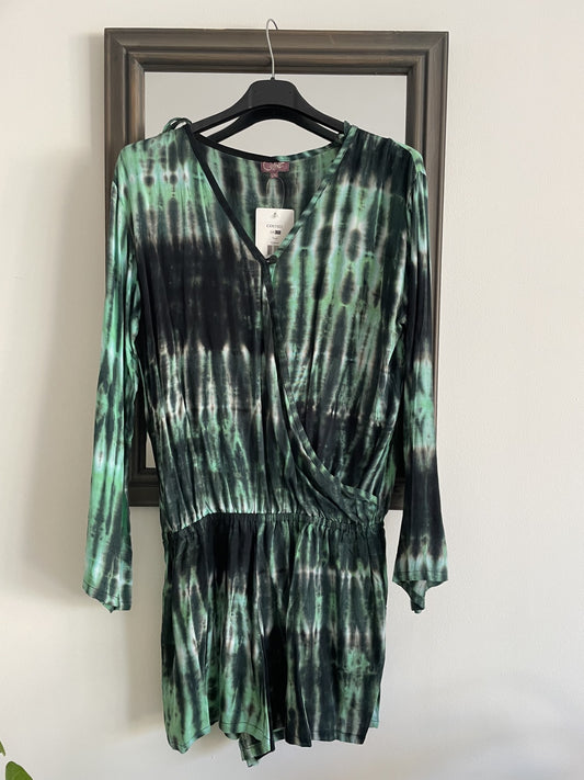 Combinaison mini short tye & die Coline
