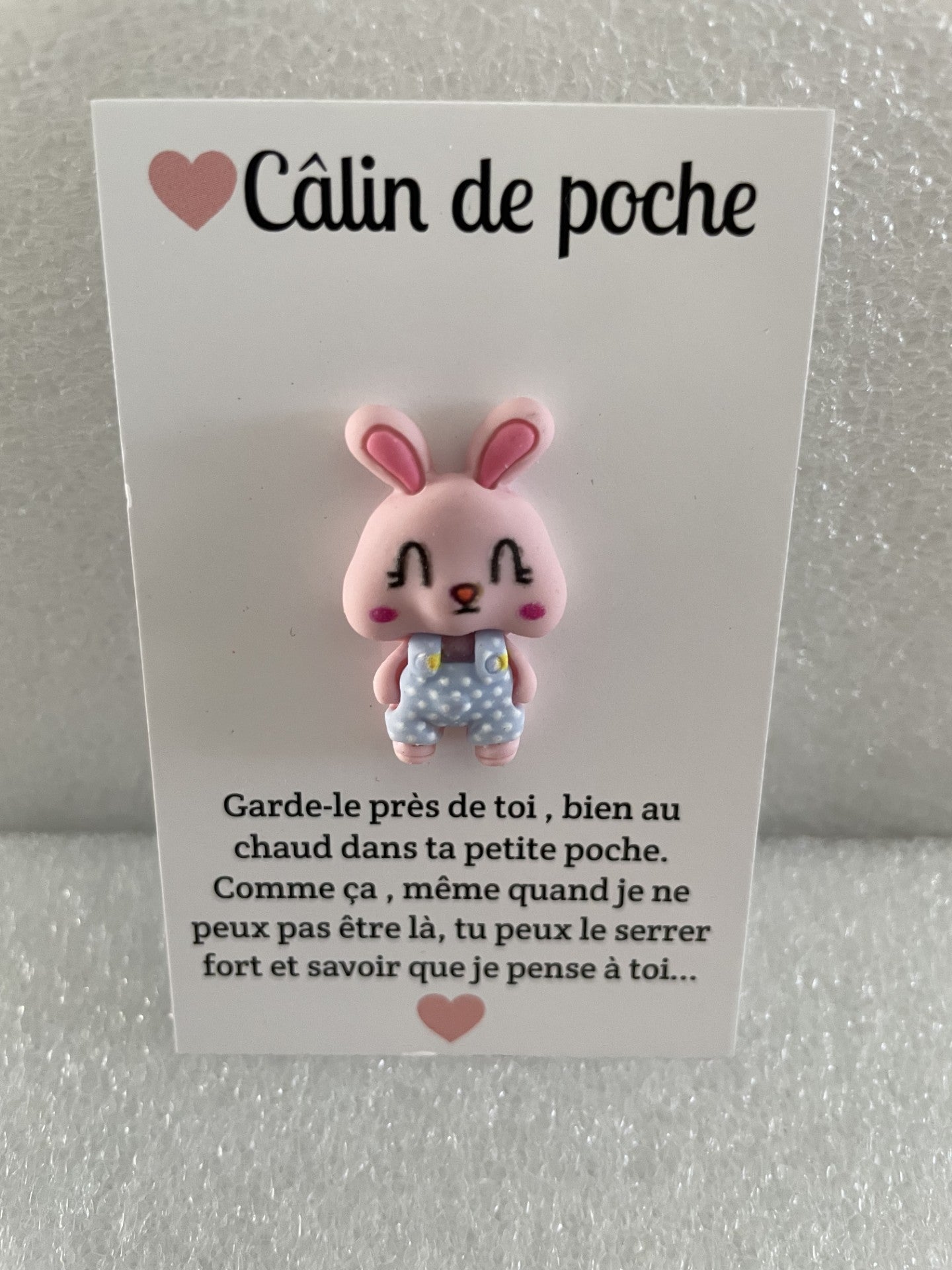 Câlin de poche ou Pocket-Hugs