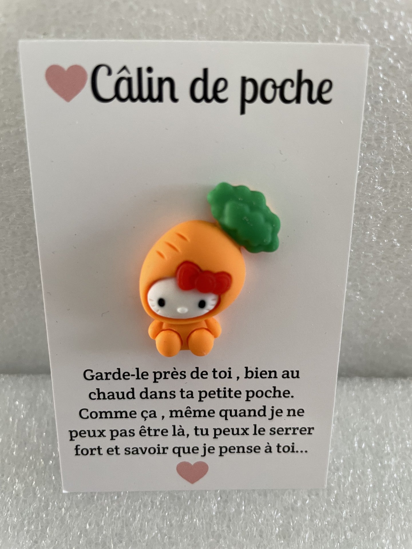 Câlin de poche ou Pocket-Hugs