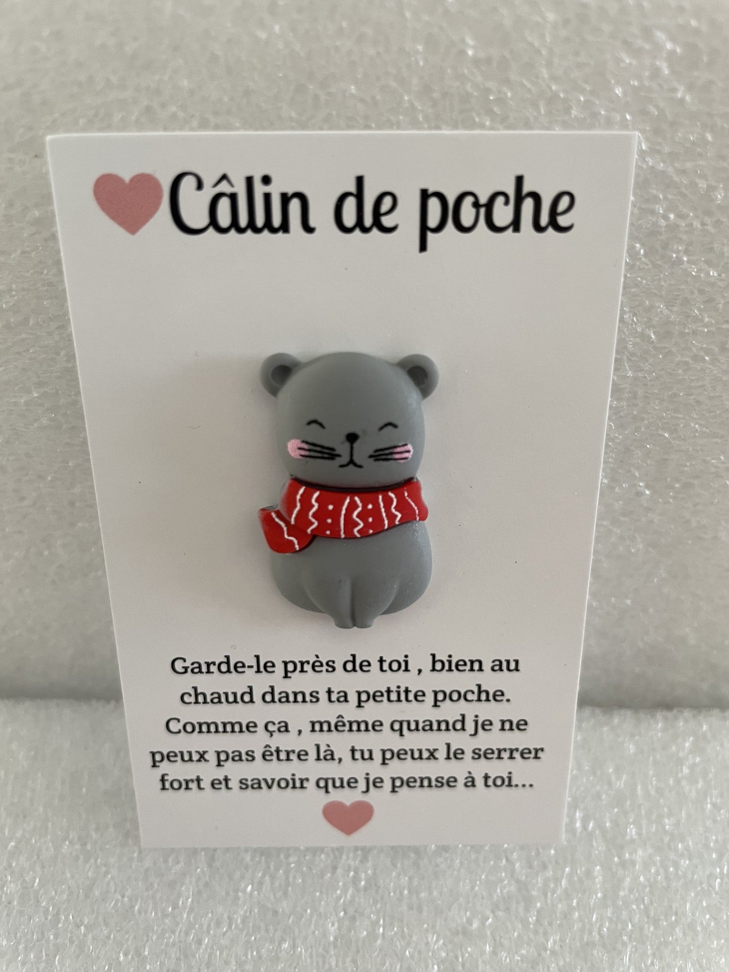 Câlin de poche ou Pocket-Hugs