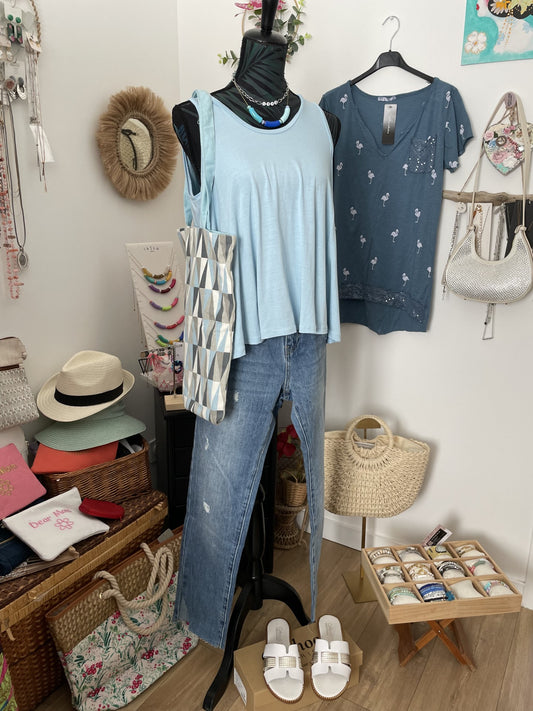 Oversized tank top