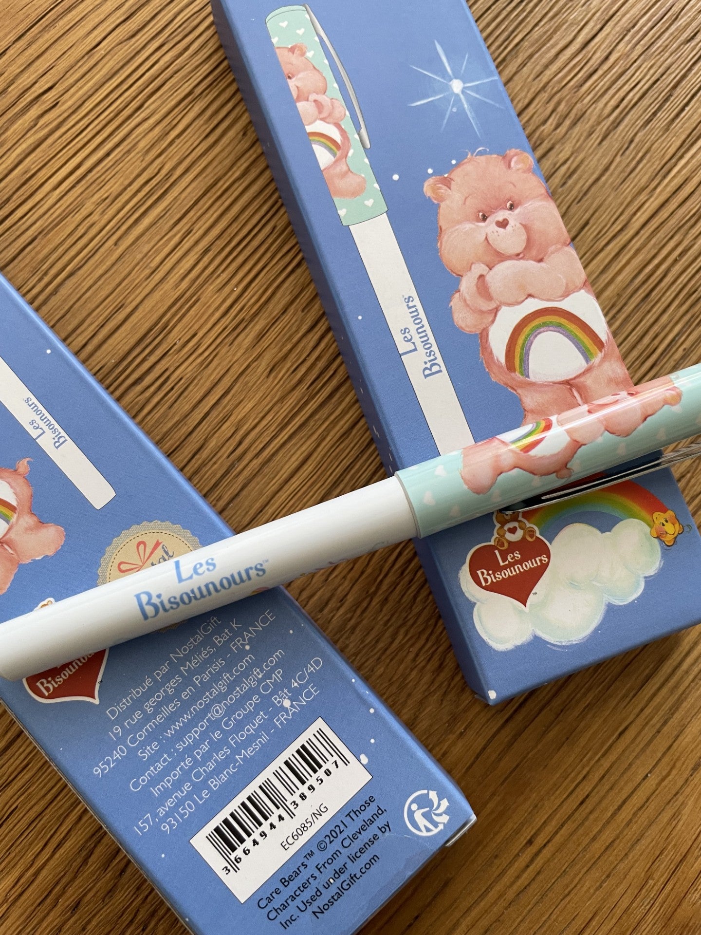 Bisounours - Stylo bleu Toucalin