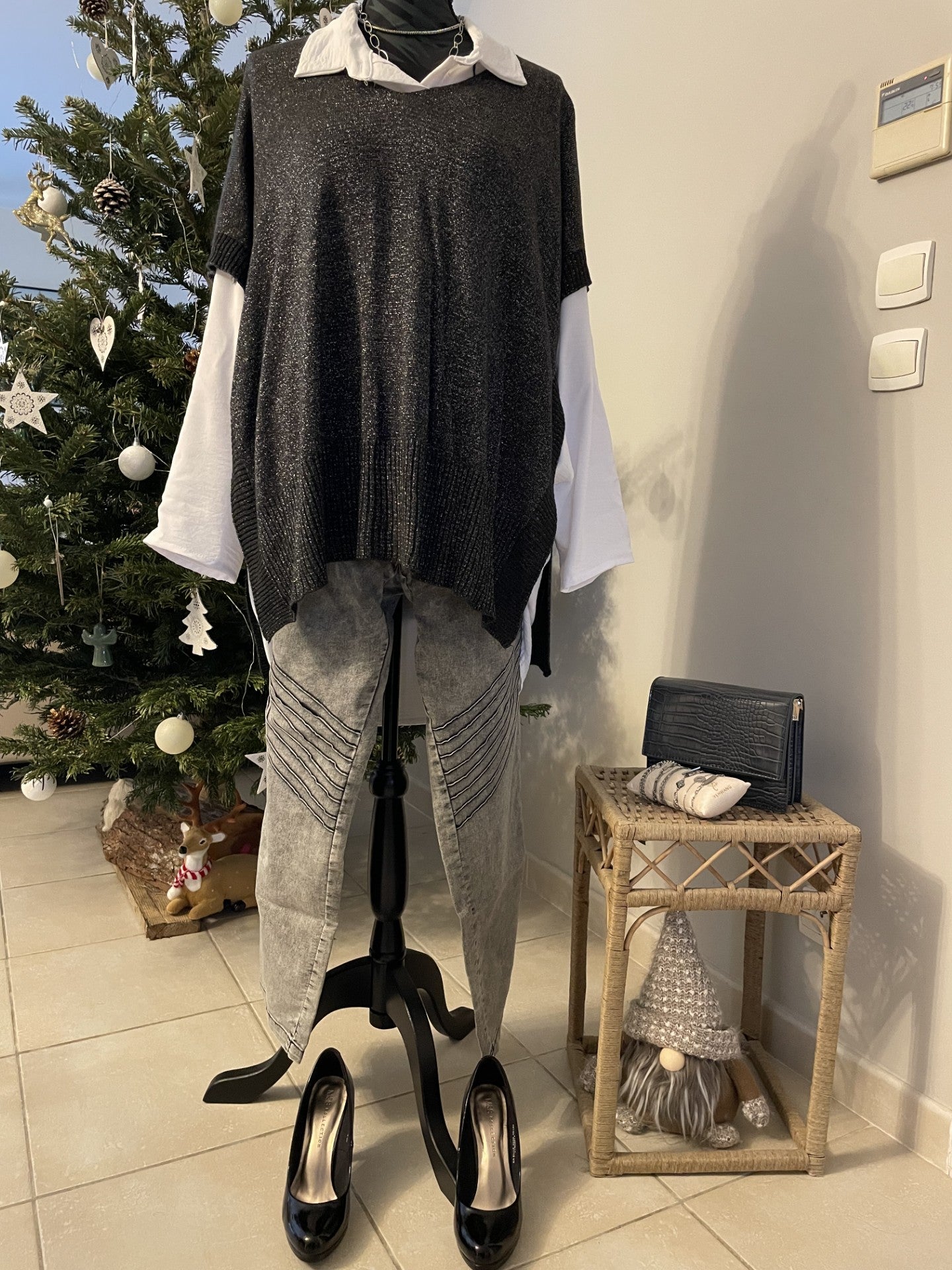 Jean gris très tendance taille 52