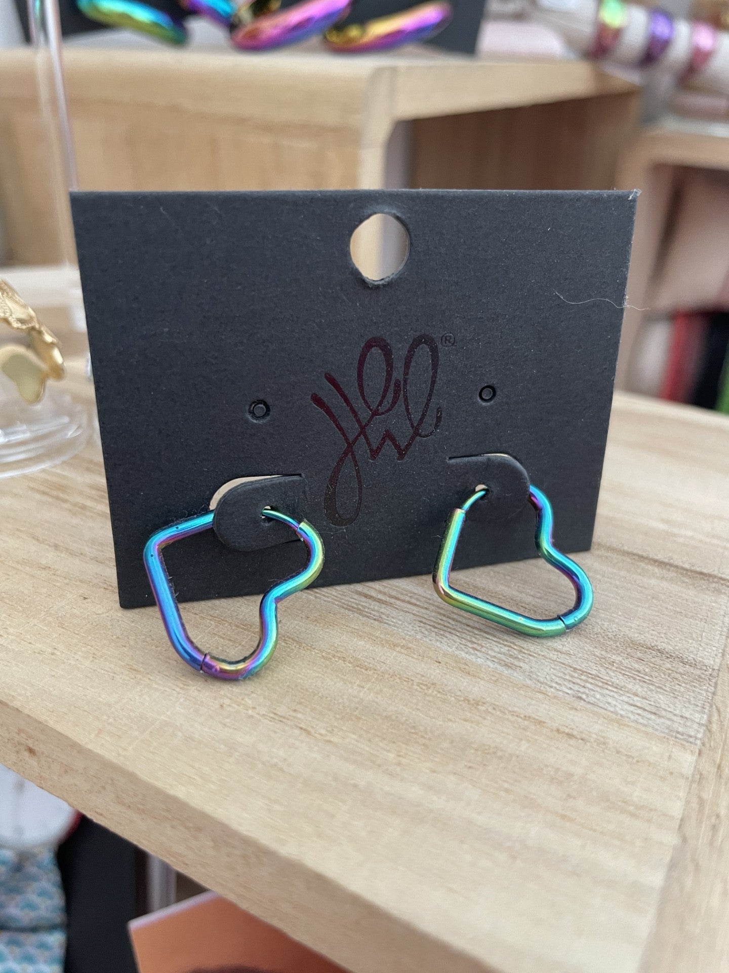 Boucle d'oreille holographique