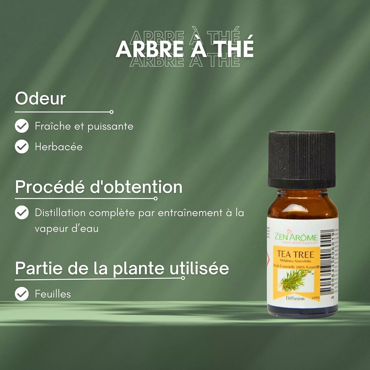 Huile Essentielle Arbre à Thé - 100% Naturelle 10ml