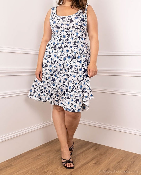 Robe midi de fabrication Française