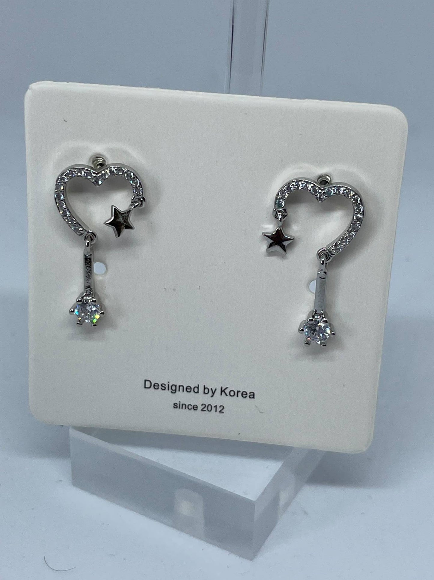 Boucle d'oreille acier inoxydable by Korea