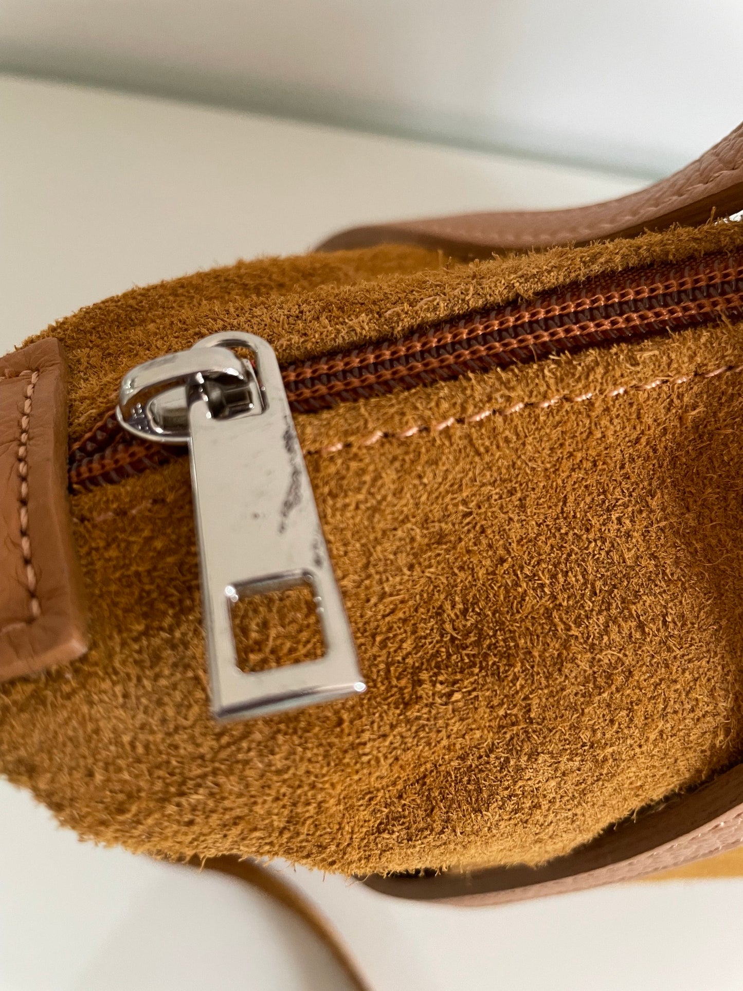 Sac à main en croute de cuir