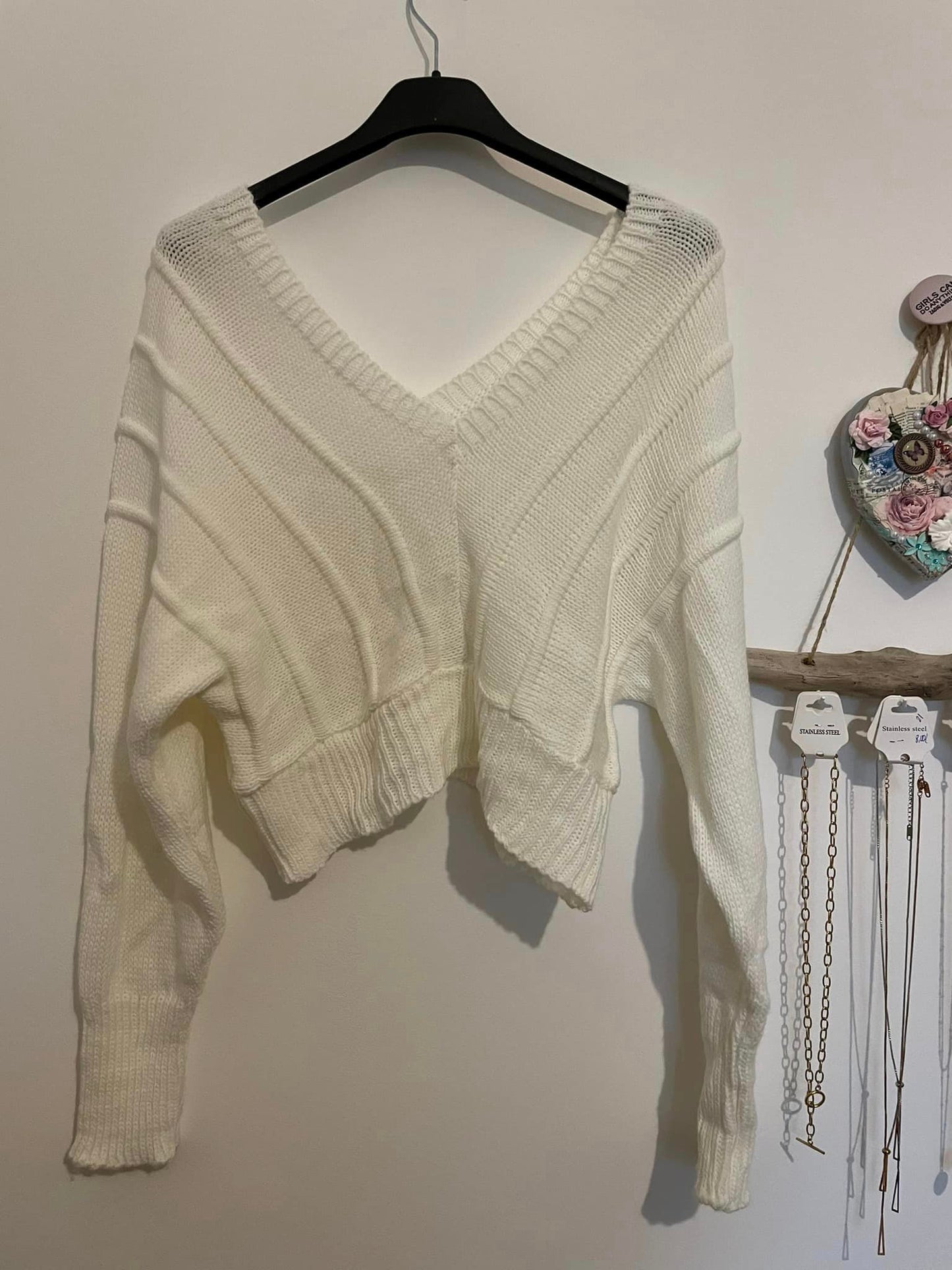Pull crop top