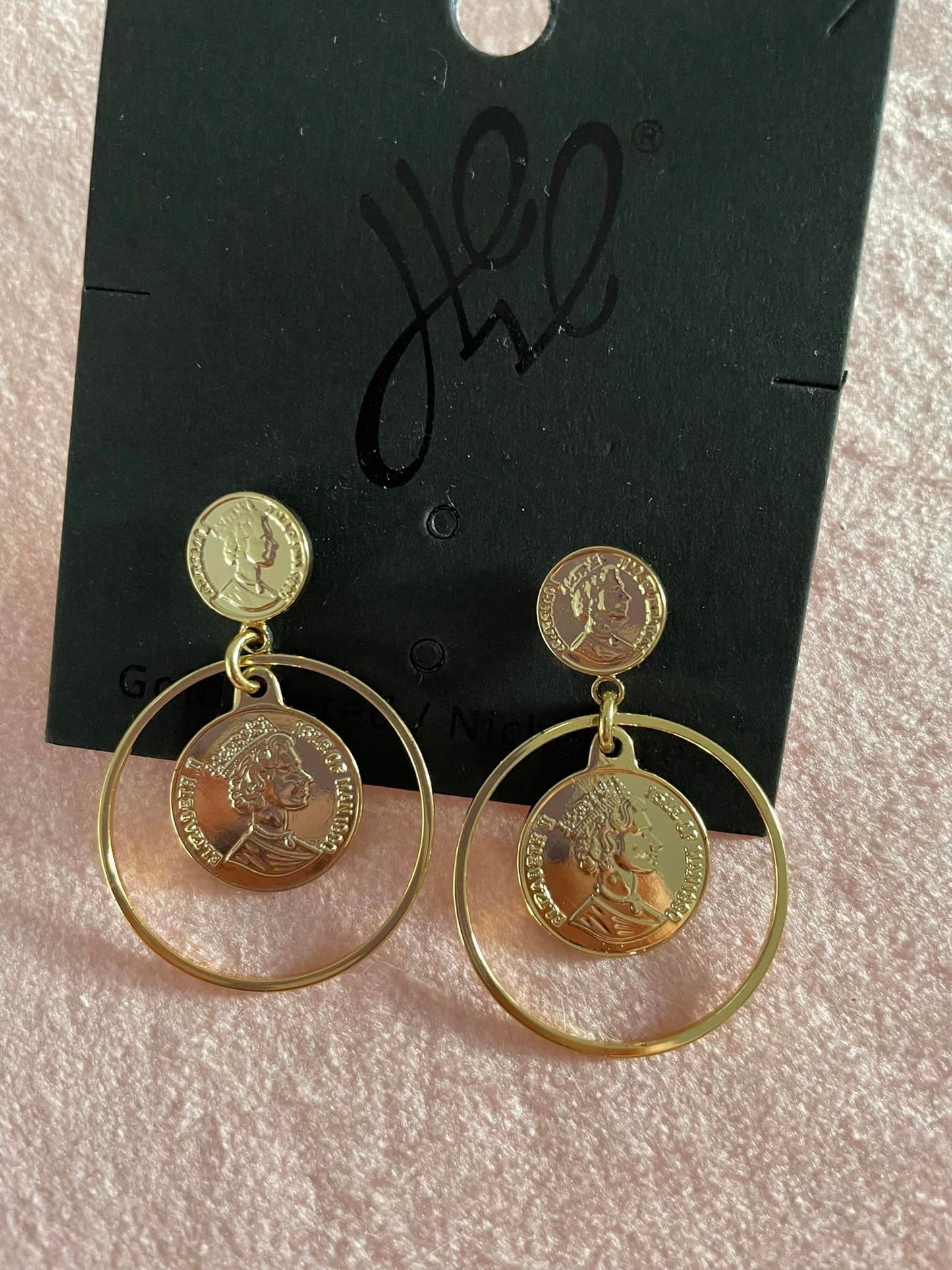 Boucle d'oreille métal