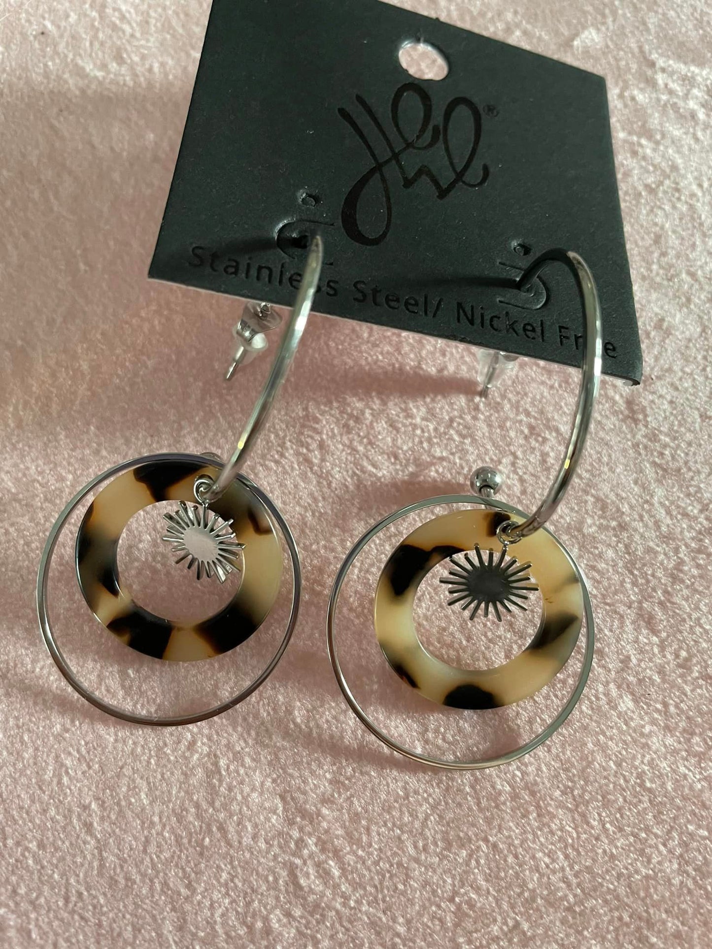 Boucle d'oreille acier inoxydable by Korea