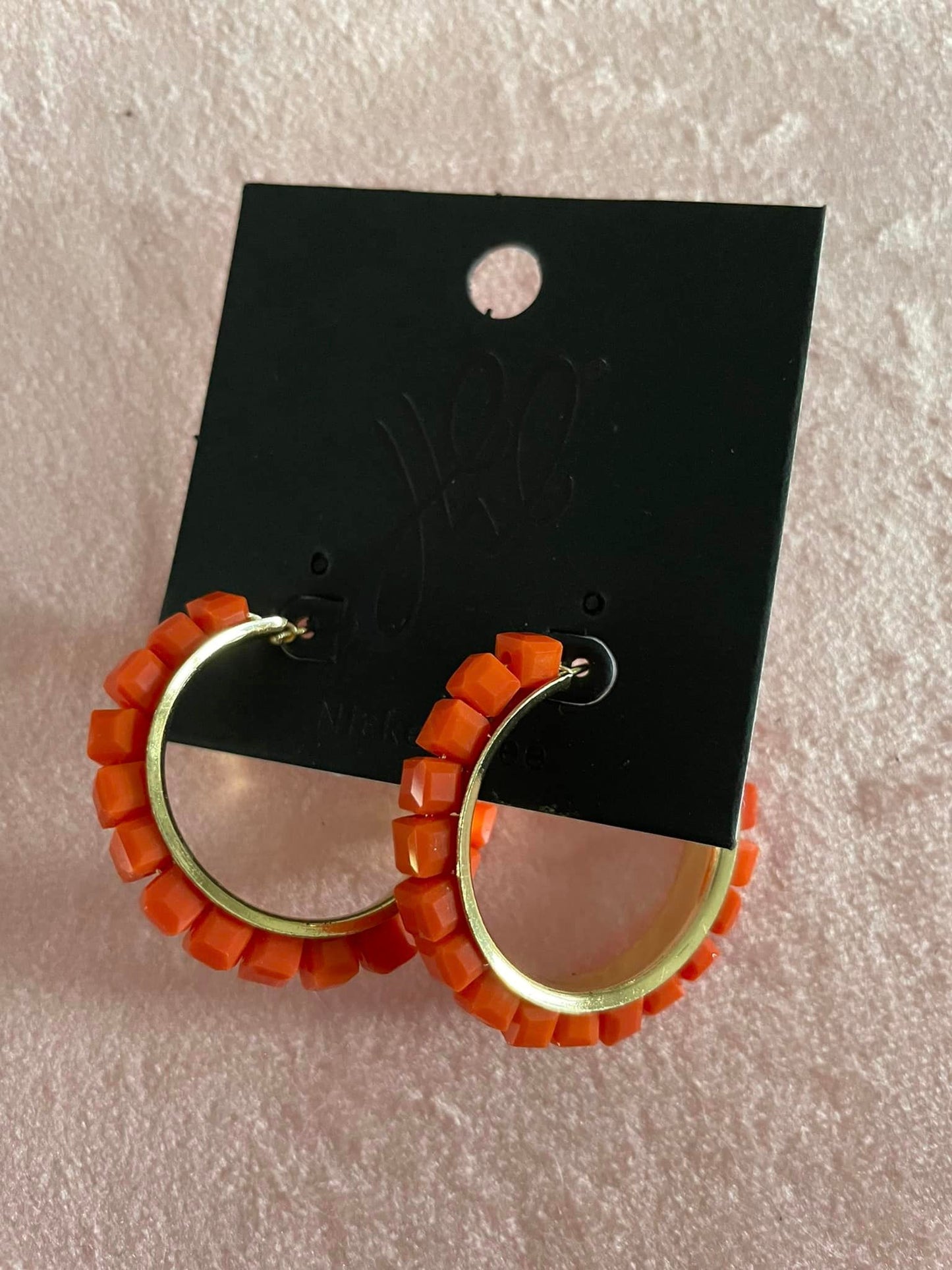 Boucle d'oreille métal
