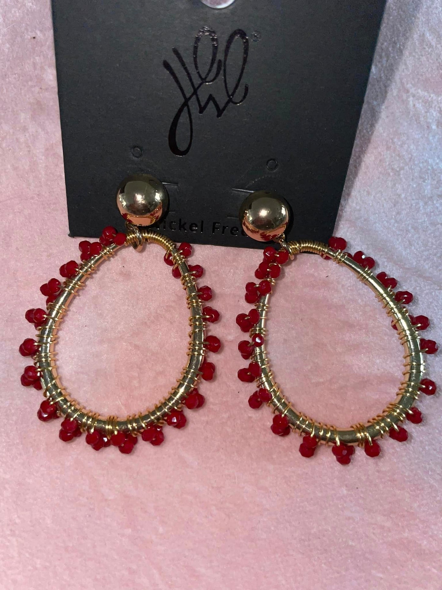Boucle d'oreille métal