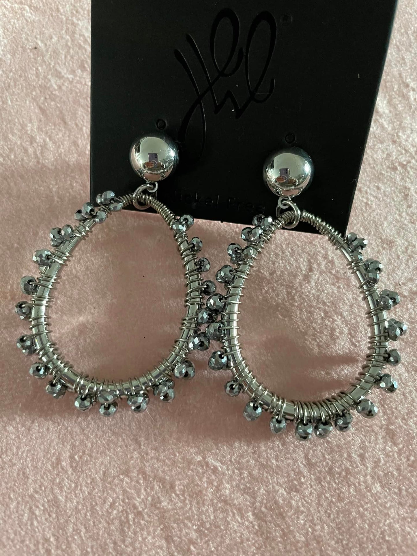 Boucle d'oreille métal