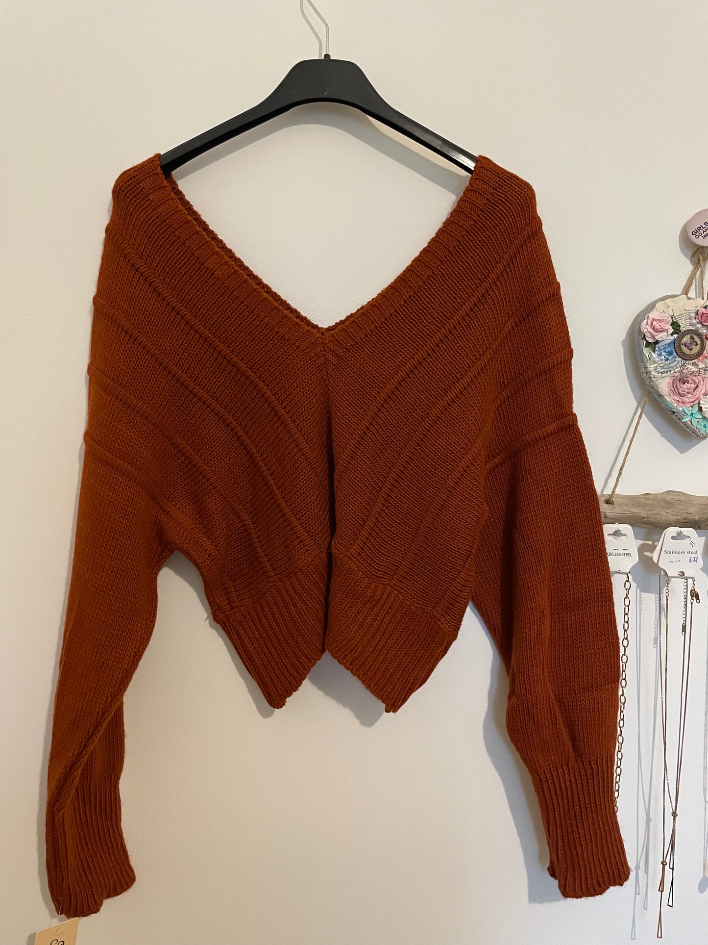 Pull crop top