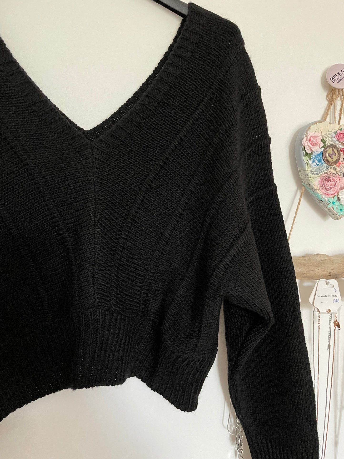 Pull crop top