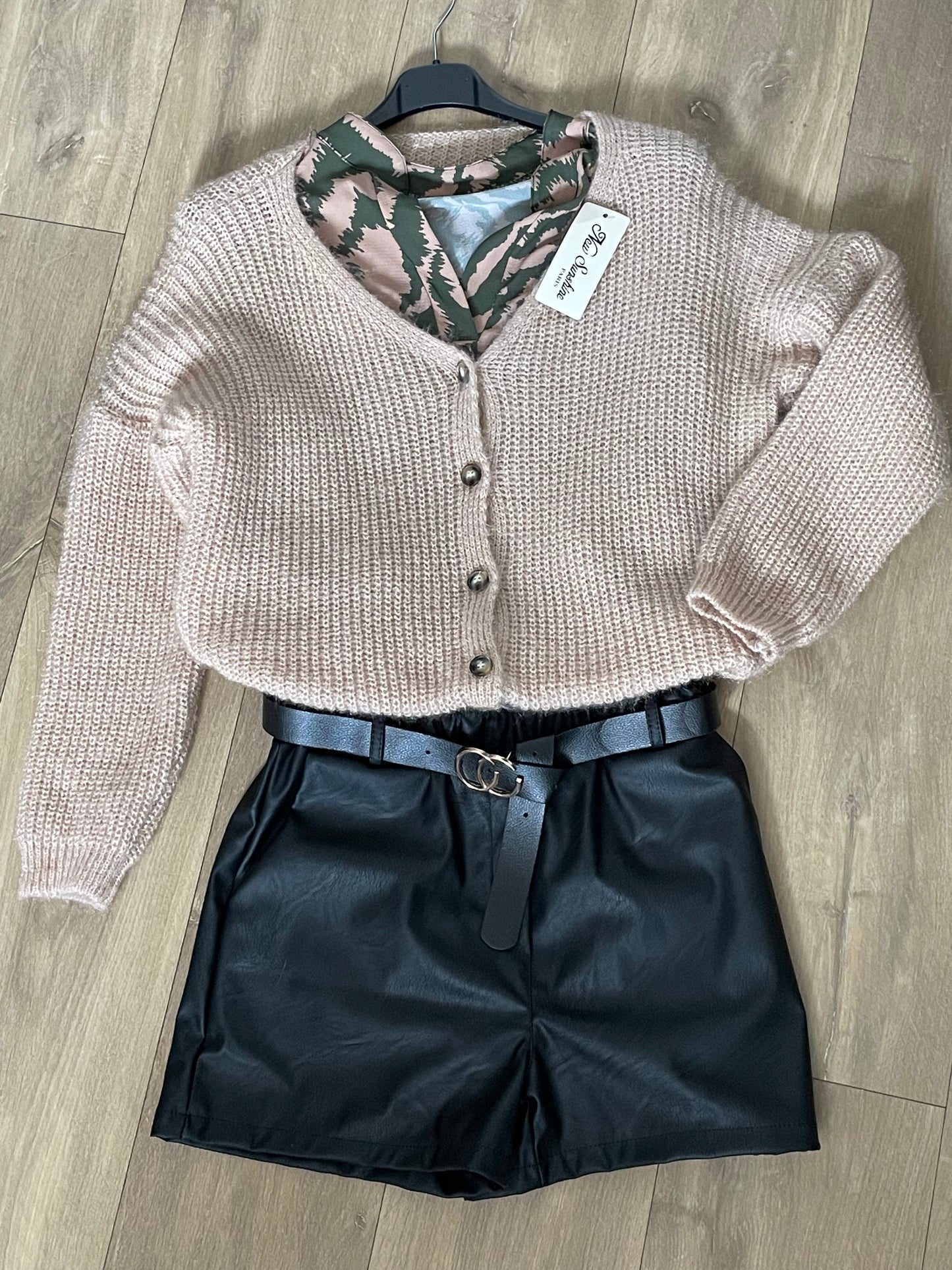 Gilet manches longues boutonné
