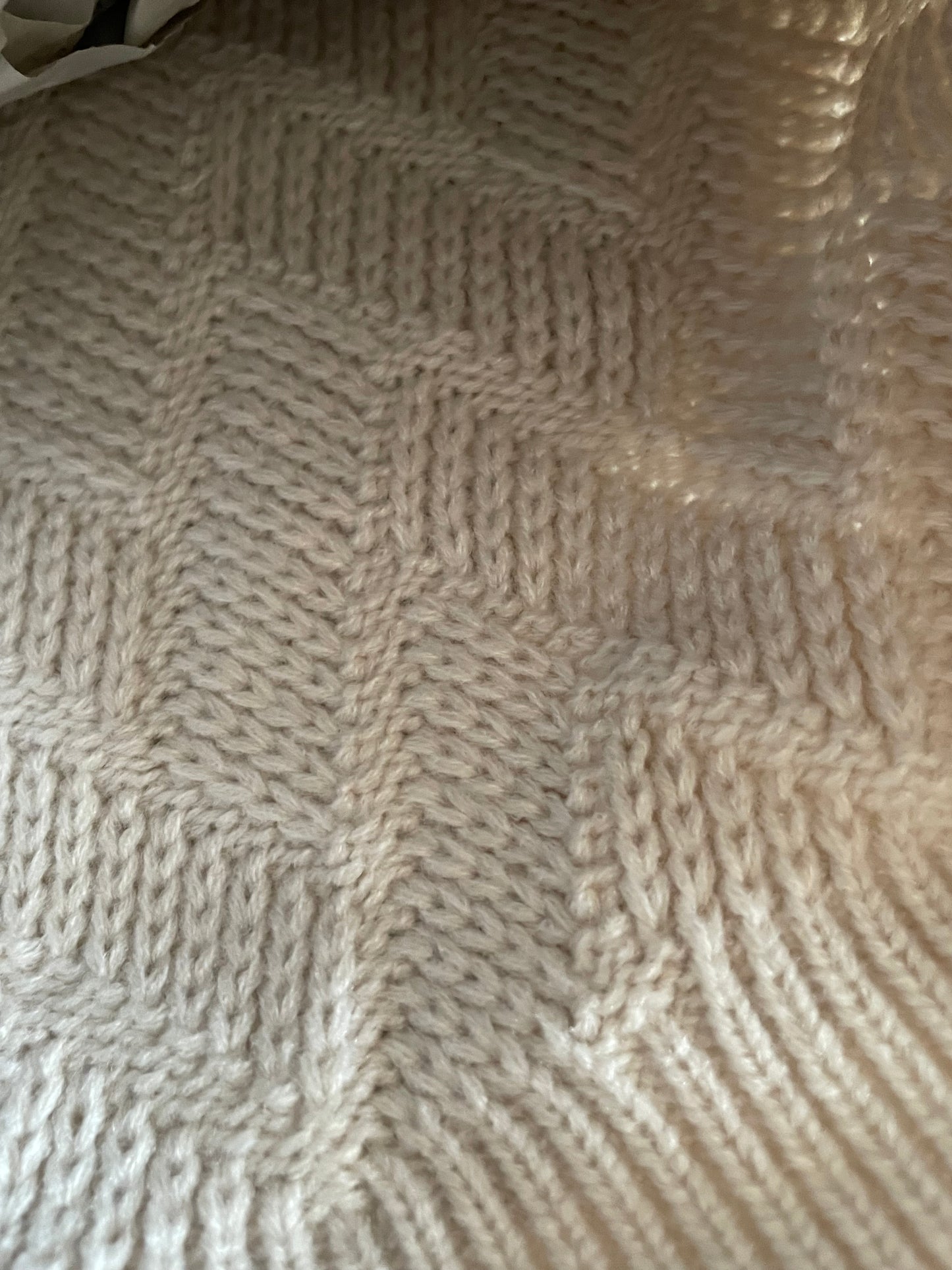 Sac en acrylique beige
