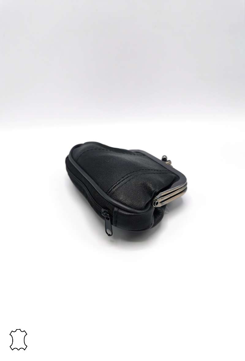 Leather coin purse